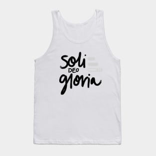 Soli Deo Gloria Tank Top